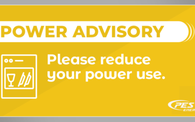 Power Advisory In Effect