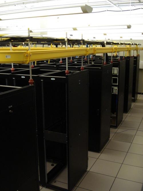 Photo of the data storage room at PES