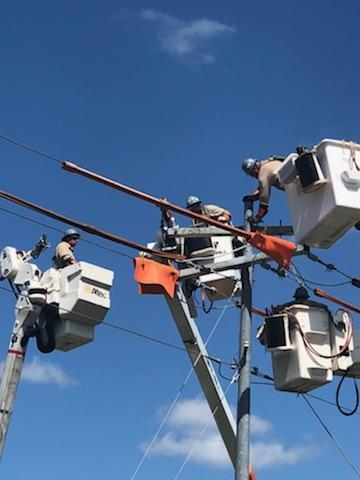 First Transformer at IP South Substation Energized