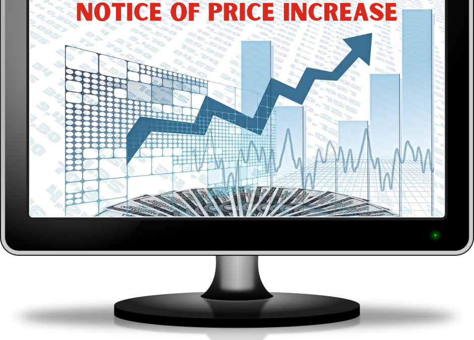About price increases