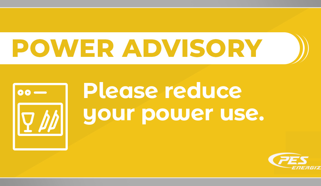 Power Advisory In Effect